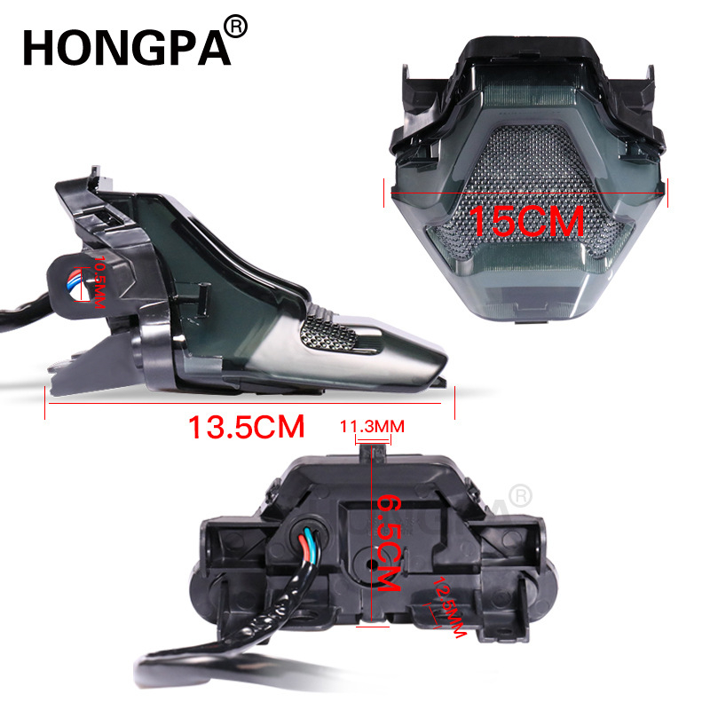 Stražnje svjetlo za motor LED HP-W076 3W 12V Yamaha R25 R3 MT03 MT07