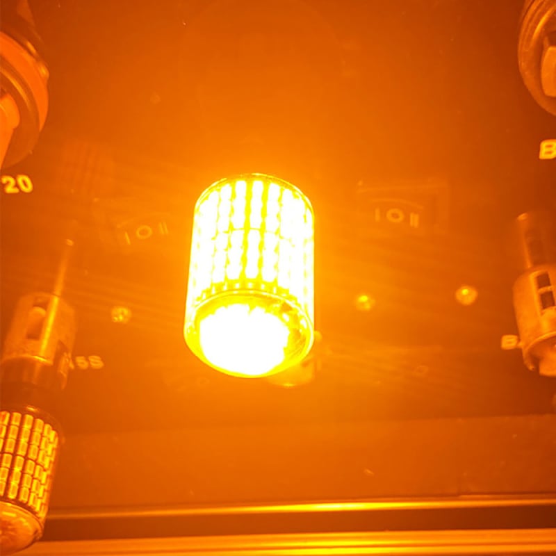 Automobilinė LED stabdomoji šviesa 144SMD, 12-24V, 30W, 3000 lm, 6000K, integruota lemputė, aliuminis + plastikas