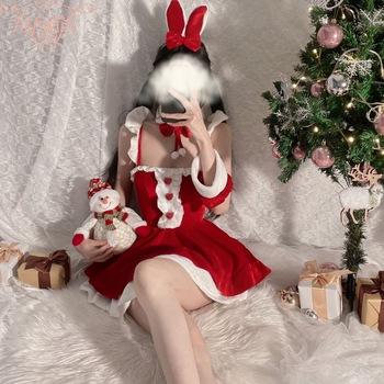 Ženský Lolita kostým na vystúpenie, kórejský velúr s 70–80% spandexu, štýl japonský vietor, japonsko-kórejský voľný štýl, zimná edícia 2022