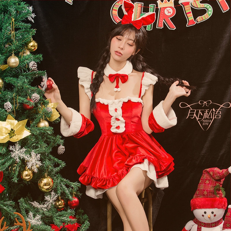 Ženský Lolita kostým na vystúpenie, kórejský velúr s 70–80% spandexu, štýl japonský vietor, japonsko-kórejský voľný štýl, zimná edícia 2022