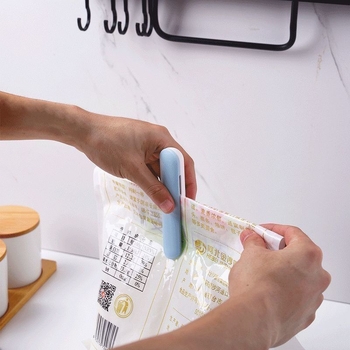 Lingură pentru hrană de animale de companie și lingură de măsurare, cu clips de etanșare, din oțel inoxidabil 316L, mâner din silicon, rezistență la temperaturi înalte