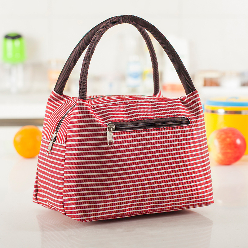 Geantă pentru prânz | Material: Oxford țesătură | Formă: pătrată orizontală | Închidere: fermoar | Buzunar intern cu fermoar