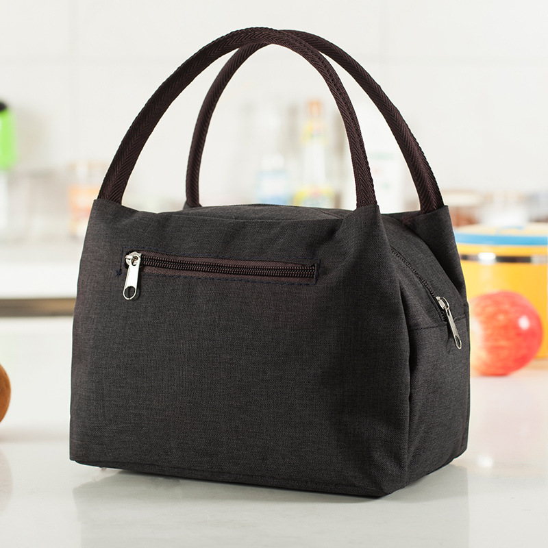 Geantă pentru prânz | Material: Oxford țesătură | Formă: pătrată orizontală | Închidere: fermoar | Buzunar intern cu fermoar