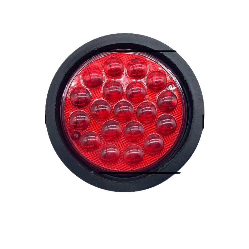 Lempos surinkimas puspriekabos galinei šviesai, 24V, apskritas, stabdžio šviesa, posūkio signalas, atbulinė šviesa