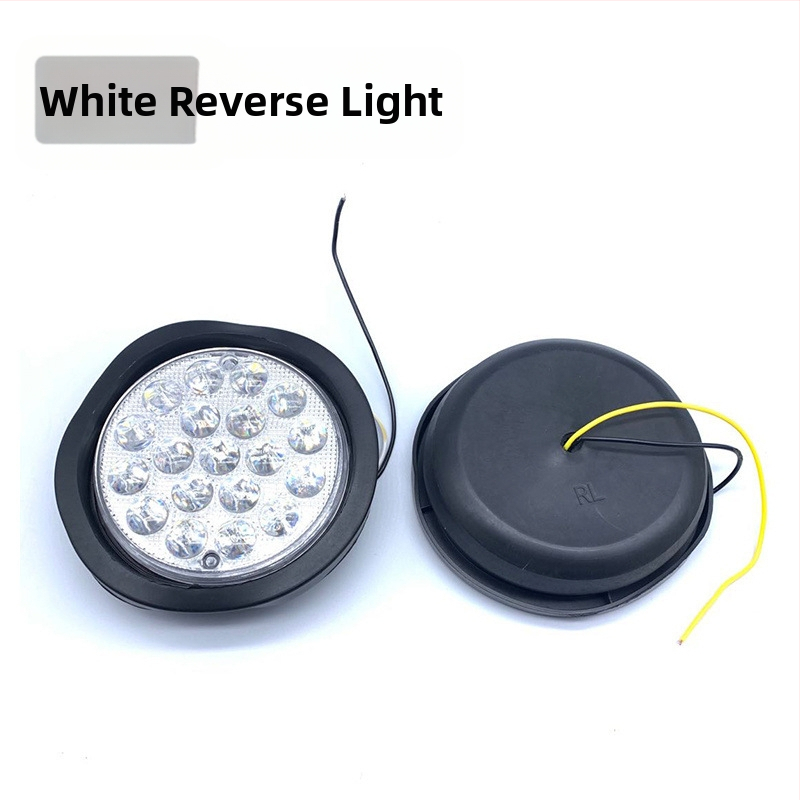 Lempos surinkimas puspriekabos galinei šviesai, 24V, apskritas, stabdžio šviesa, posūkio signalas, atbulinė šviesa