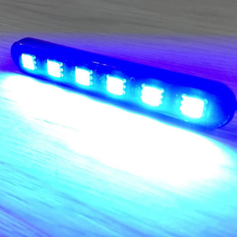 Motociklo stabdžių LED lemputė, modelis 6 LED, 5050 LED, 12V, 6W, 120 lm