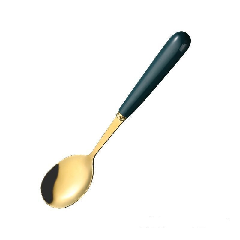Rozsdamentes acél kanál, felnőtteknek, könnyű luxus stílus, vízpolírozott felület, 2020 tél debütálás