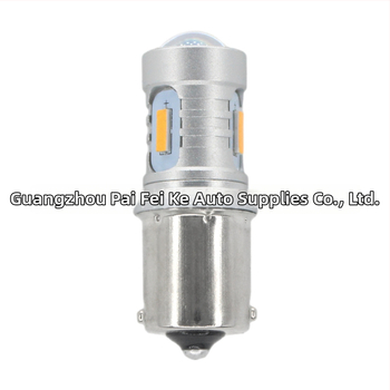 LED automobilio posūkio lemputė 1156/1157/T5/T20/T25, 1860 LED, 9W, 12–24V, Canbus be mirgėjimo