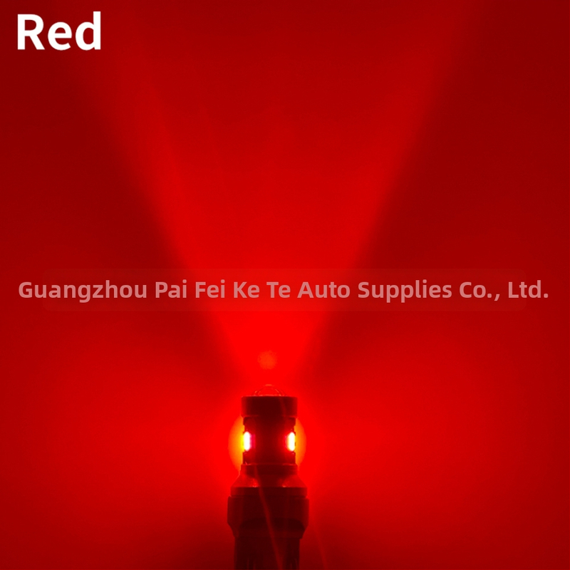 LED automobilio posūkio lemputė 1156/1157/T5/T20/T25, 1860 LED, 9W, 12–24V, Canbus be mirgėjimo