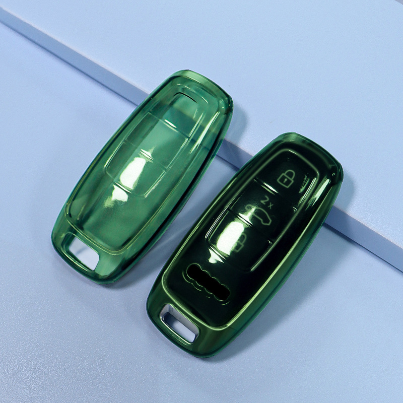 Audi futrola za ključ TPU, prozirna, kompatibilna s A4/A5/A6/A8/Q5L