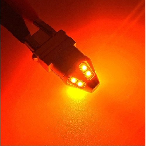 LED lemputė stabdžiams, atbulinei eigai ir posūkio signalui, 12-24V, 10W, 3030 LED, 50 000 h