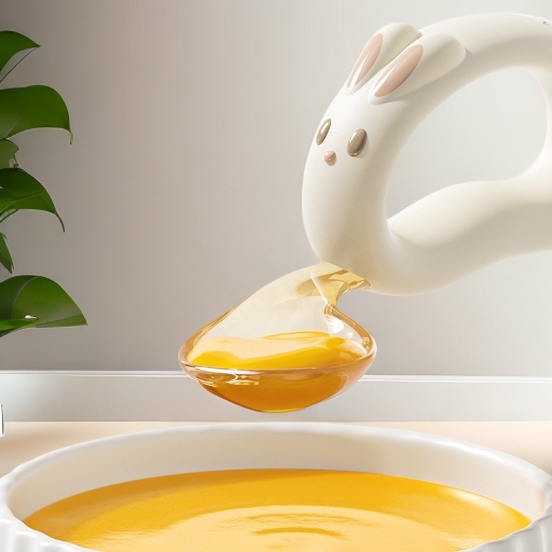 Set lingură și furculiță pentru bebeluși pentru învățarea alimentației – PPSU, 2 piese, stil drăguț