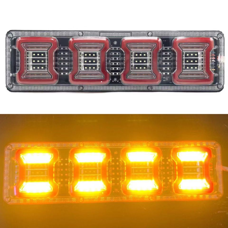 LED stražnja svjetla sklop za kamione i prikolice, 24V, LED izvor svjetla, model: stražnje svjetlo