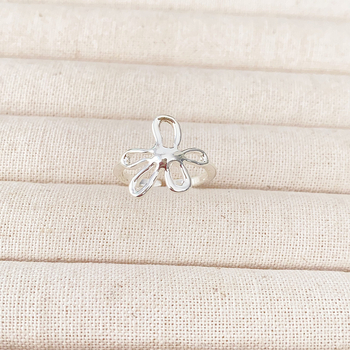 Inel din cupru, formă geometrică, placare electrolitică, bijuterie modernă pentru femei