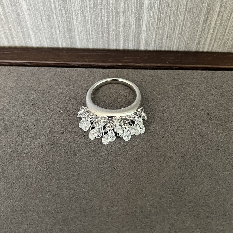 Inel din cupru, design geometric, placare electrolitică, stil luxos pentru femei