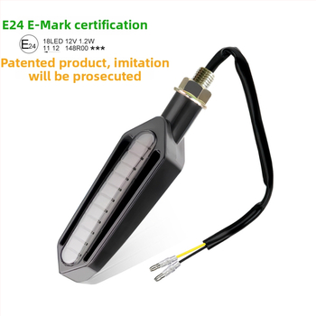 Yilongfan Y-A05-Y 24 LED dviejų spalvų LED signalas, 12V, 3000K