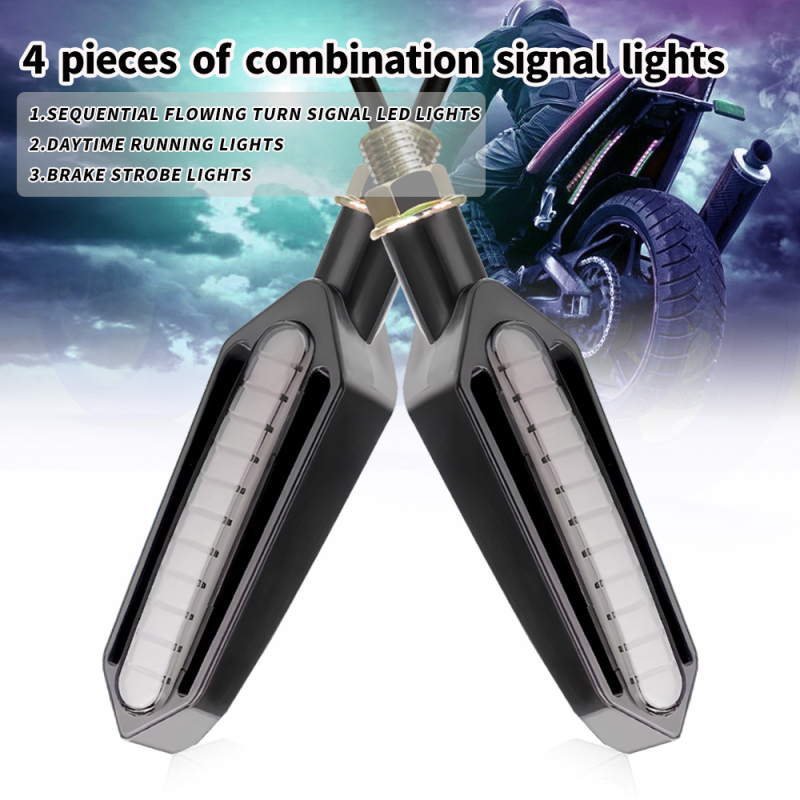 Yilongfan Y-A05-Y 24 LED dviejų spalvų LED signalas, 12V, 3000K