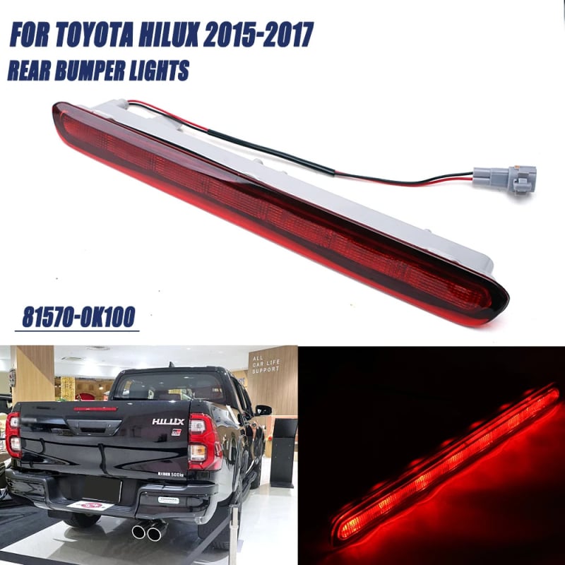 LED stabdžių žibintas Toyota Hilux Revo 2015-2017, 12V, Dalių numeris 81570-0K100