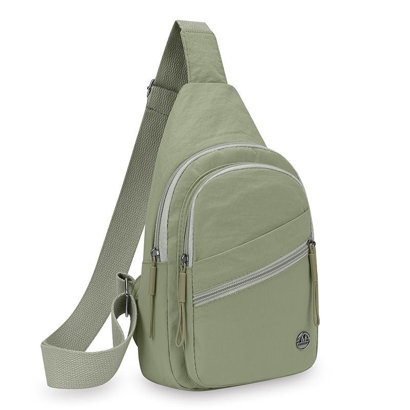 Női casual crossbody táska — poliészter, belső nylon bélés, záródás fedéllel, 2025 tavasz