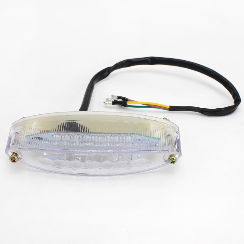 LED stražnja svjetiljka za motocikl, model 2003, 5W, 12V, ABS s metalnim nosačem