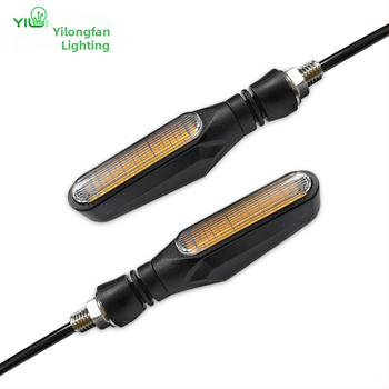 Motociklo LED galinis žibintas, 36LED, 2835SMD, 12,8V DC, modelis Y-C01, 3-in-1: važiavimo šviesa, posūkio signalas, stabdymo šviesa