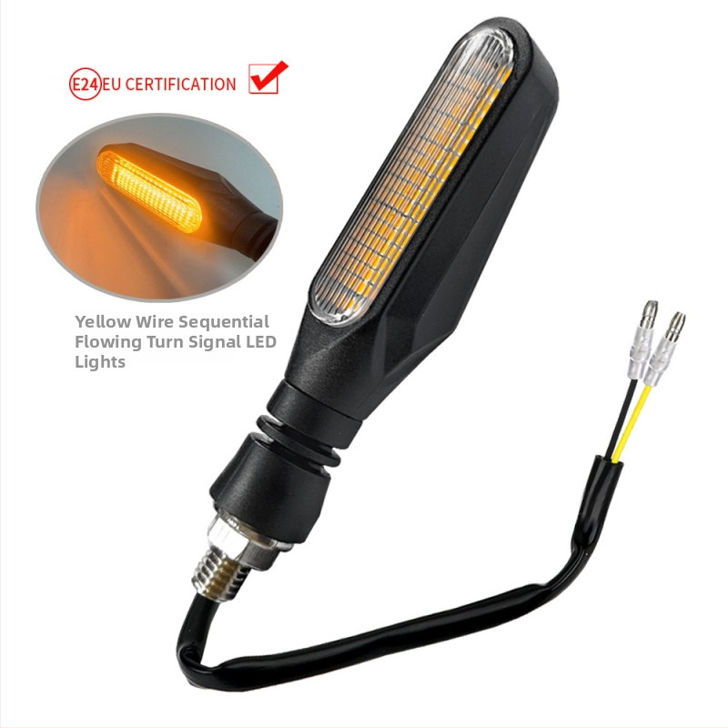 Motociklo LED galinis žibintas, 36LED, 2835SMD, 12,8V DC, modelis Y-C01, 3-in-1: važiavimo šviesa, posūkio signalas, stabdymo šviesa