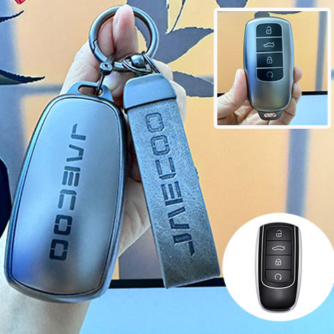 Cheweijia TPU kulcstartó tok Chery J7/J8, Tiggo 8 Pro, Tiggo 9, Oumengda – egyszerű stílus, testreszabható