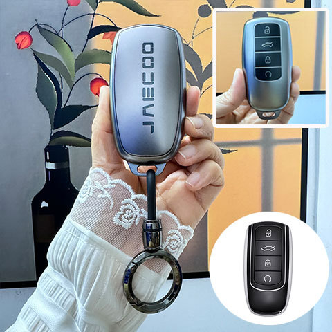 Cheweijia TPU kulcstartó tok Chery J7/J8, Tiggo 8 Pro, Tiggo 9, Oumengda – egyszerű stílus, testreszabható