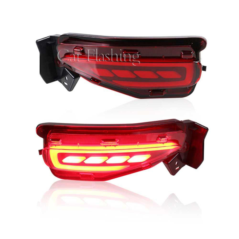 Toyota Fortuner 2016-2021 stražnja svjetla za maglu i LED stražnja svjetla, 12V, 5W, 500LM, ABS+LED