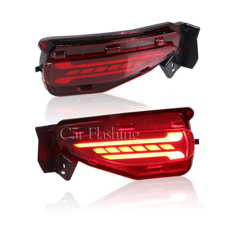 Toyota Fortuner 2016-2021 stražnja svjetla za maglu i LED stražnja svjetla, 12V, 5W, 500LM, ABS+LED