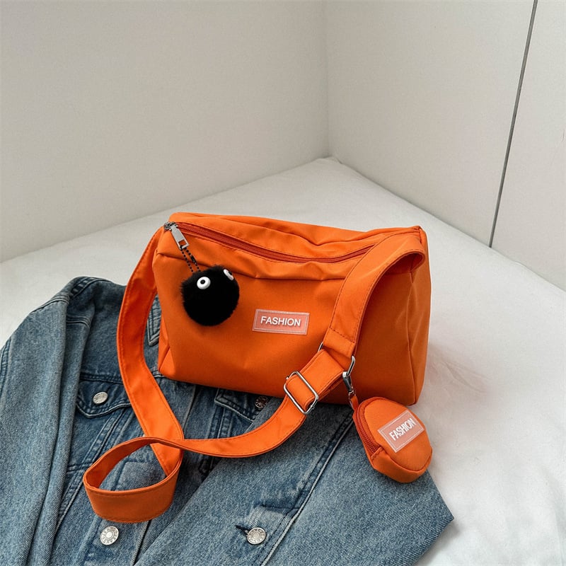 Ženska tote torba od Oxford tkanine, retro crossbody stil, svakodnevna torba preko ramena, srednja veličina, ljeto 2023