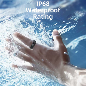 R20 keraamiline nutikas sõrm NFC-läbipääsu kontrolliga, südame löögisageduse jälgimine, vere hapnikutaseme jälgimine, treeningu jälgimine ja une jälgimine