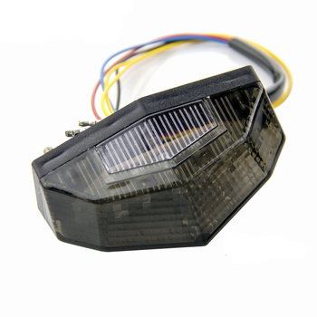 Universali skydelio formos LED stabdymo žibintas motociklams ir paspirtukams - MR31563, 12V, 2.5W, LED, 1800-2800K