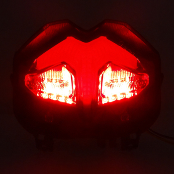 LED hátsó lámpa Yamaha MT-09 SP 2021-2023, féklámpa és irányjelző, ABS öntvény, egységes kialakítás