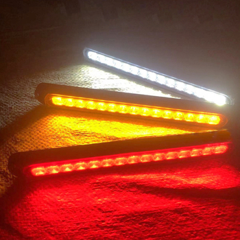 LED stražnja svjetla za kamione i prikolice, 15 LED, 12–24V, vijek trajanja 50.000 sati