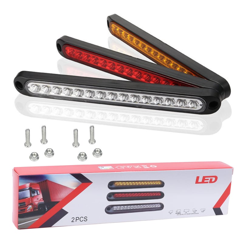 LED stražnja svjetla za kamione i prikolice, 15 LED, 12–24V, vijek trajanja 50.000 sati