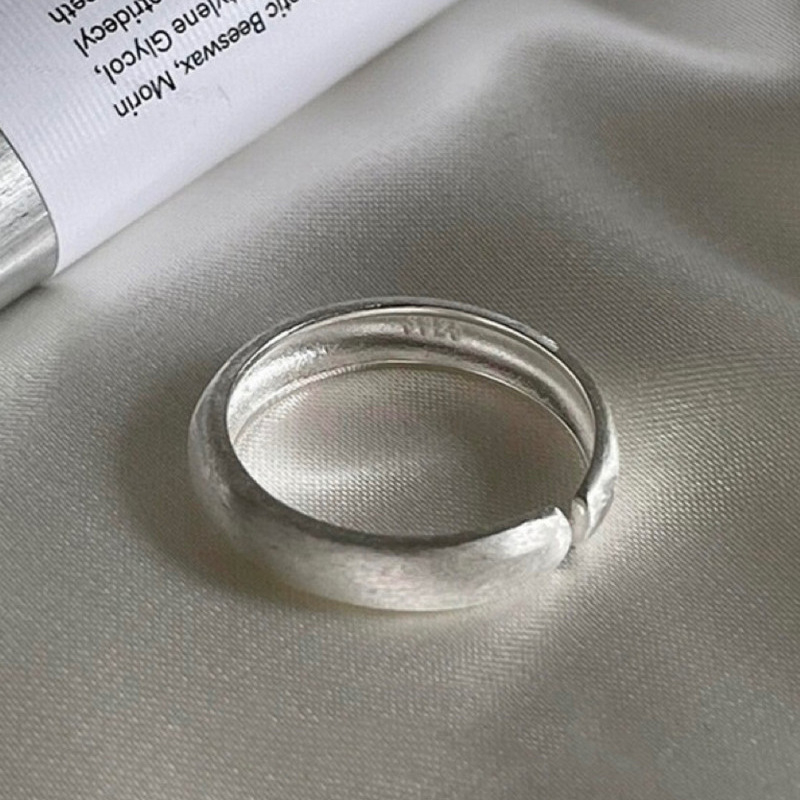 Inel din argint Sterling S925, geometric, pentru femei