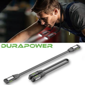 Punjava LED lampicu za vrat s magnetom za održavanje automobila – radna LED svjetiljka, 200/100/400 lm, 3.7V, 5W; materijal: aluminijska zlitina + ABS