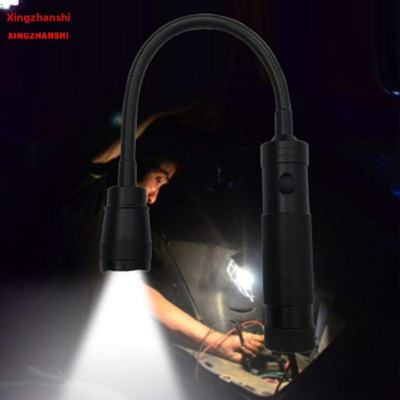 LED baterijska svjetiljka s magnetskom bazom i ručnim pogonom, 5W LED, 1200mAh, 360° rotacija