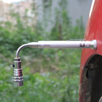 Teleskopska svjetiljka s alatom za hvatanje — LED svjetiljka, ručni pogon, tijelo od aluminijske legure, domet do 50 m