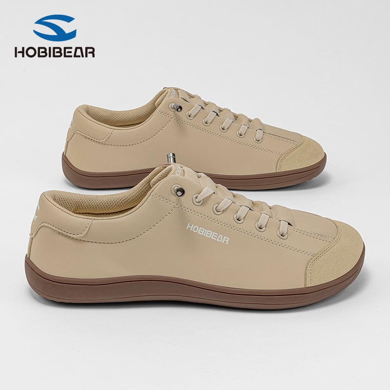 Hobibear Casual Shoes: PU δέρμα πάνω μέρος, στρογγυλός μπροστινός, επίπεδη φτέρνα, σόλα TPR, χαμηλό ύψος