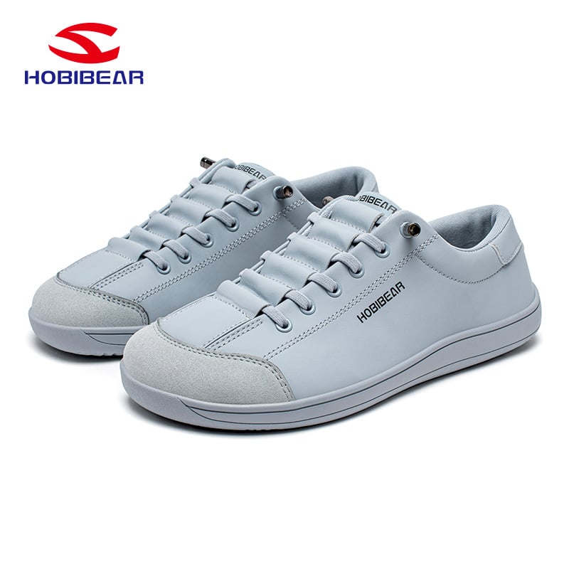 Hobibear Casual Shoes: PU δέρμα πάνω μέρος, στρογγυλός μπροστινός, επίπεδη φτέρνα, σόλα TPR, χαμηλό ύψος