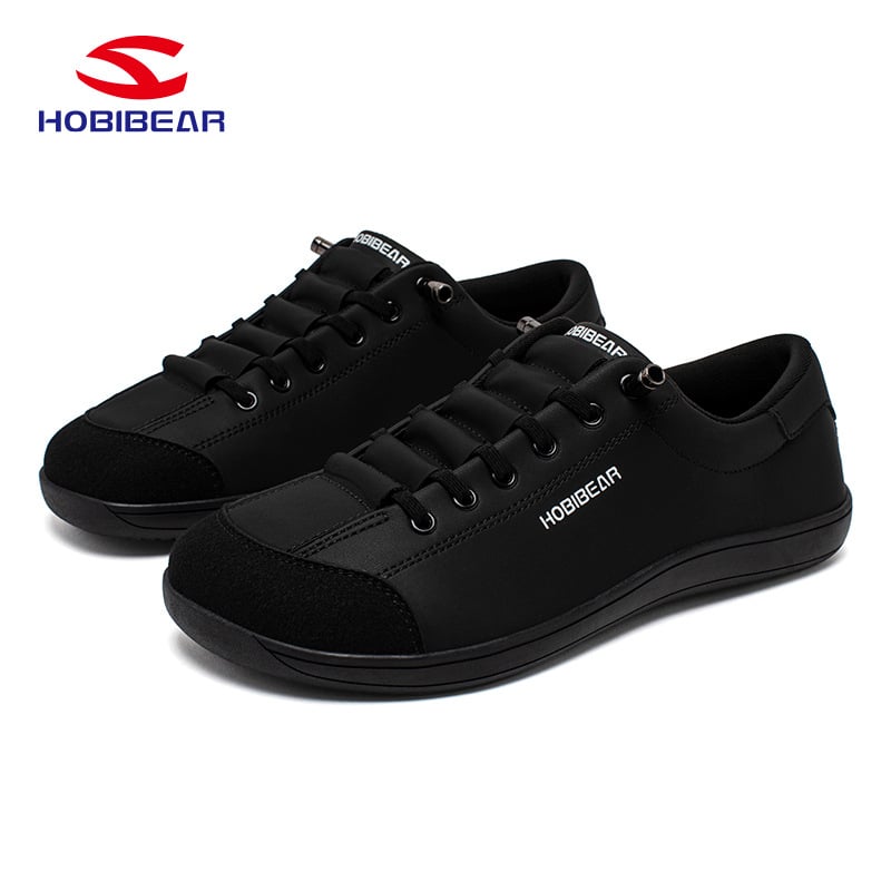 Hobibear Casual Shoes: PU δέρμα πάνω μέρος, στρογγυλός μπροστινός, επίπεδη φτέρνα, σόλα TPR, χαμηλό ύψος