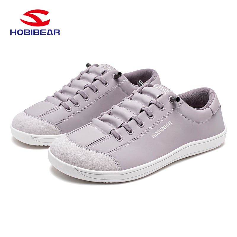 Hobibear Casual Shoes: PU δέρμα πάνω μέρος, στρογγυλός μπροστινός, επίπεδη φτέρνα, σόλα TPR, χαμηλό ύψος