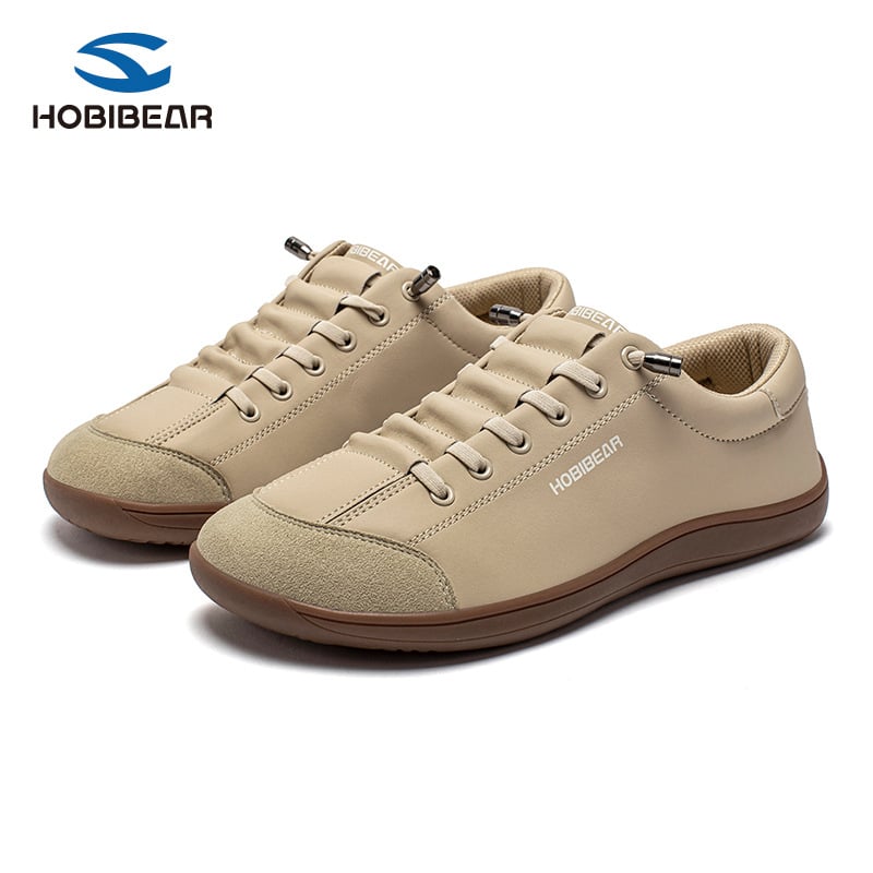Hobibear Casual Shoes: PU δέρμα πάνω μέρος, στρογγυλός μπροστινός, επίπεδη φτέρνα, σόλα TPR, χαμηλό ύψος