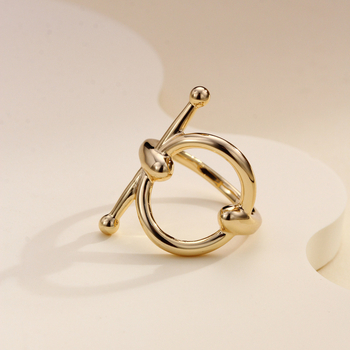 Broșă (cupru, geometric, simplu, feminin, electroplacat)