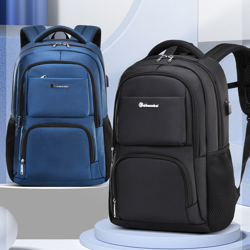 Üzleti laptop hátizsák, vízálló poliészter, kompatibil 16 hüvelykes laptophoz, kapacitás kevesebb mint 20 L, légpárnás vállpántok