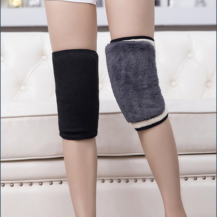 Qingyun Genunchi căptuți cu fleece pentru adulți – manșete încălzitoare pentru ciclism, toamna 2025