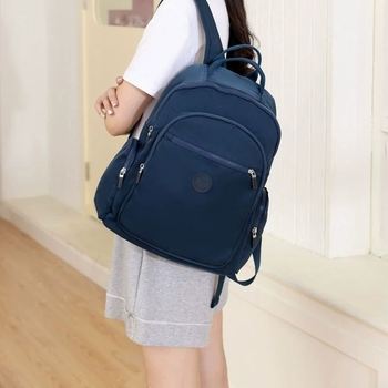 Duobaijia rucsac, stil urban, din Oxford, capacitate mare, buzunar pentru laptop, buzunare cu fermoar, căptușeală din nylon