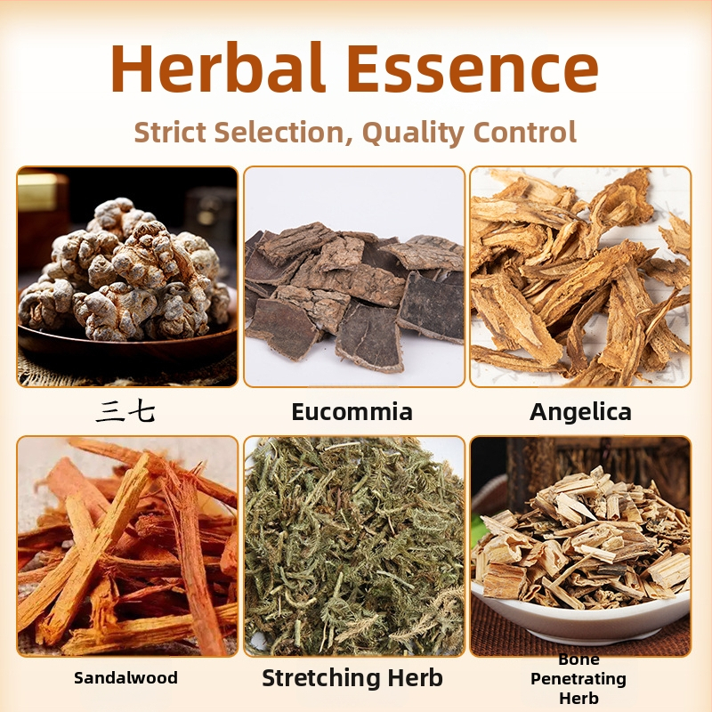 Meridijonų kaulų prasiskverbimo pleistras nugaros ir juosmens skausmams, netinkamas audinys, 24 pleistrai dėžutėje, Yushengtang